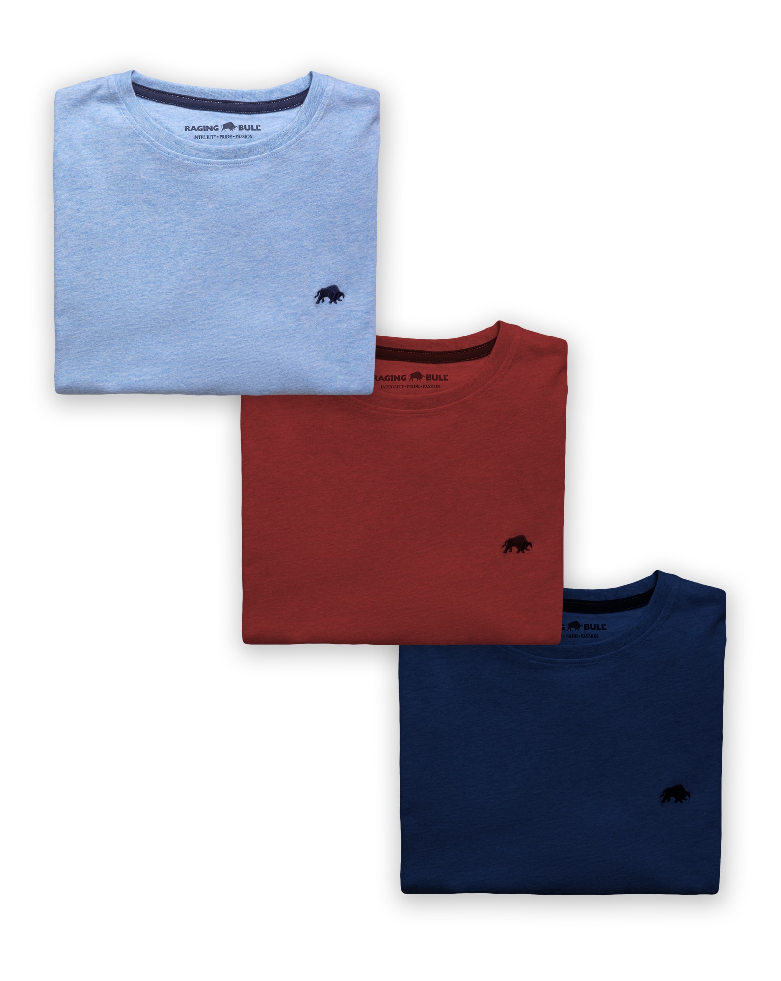 New In - Raging Bull Multipack Tee Various