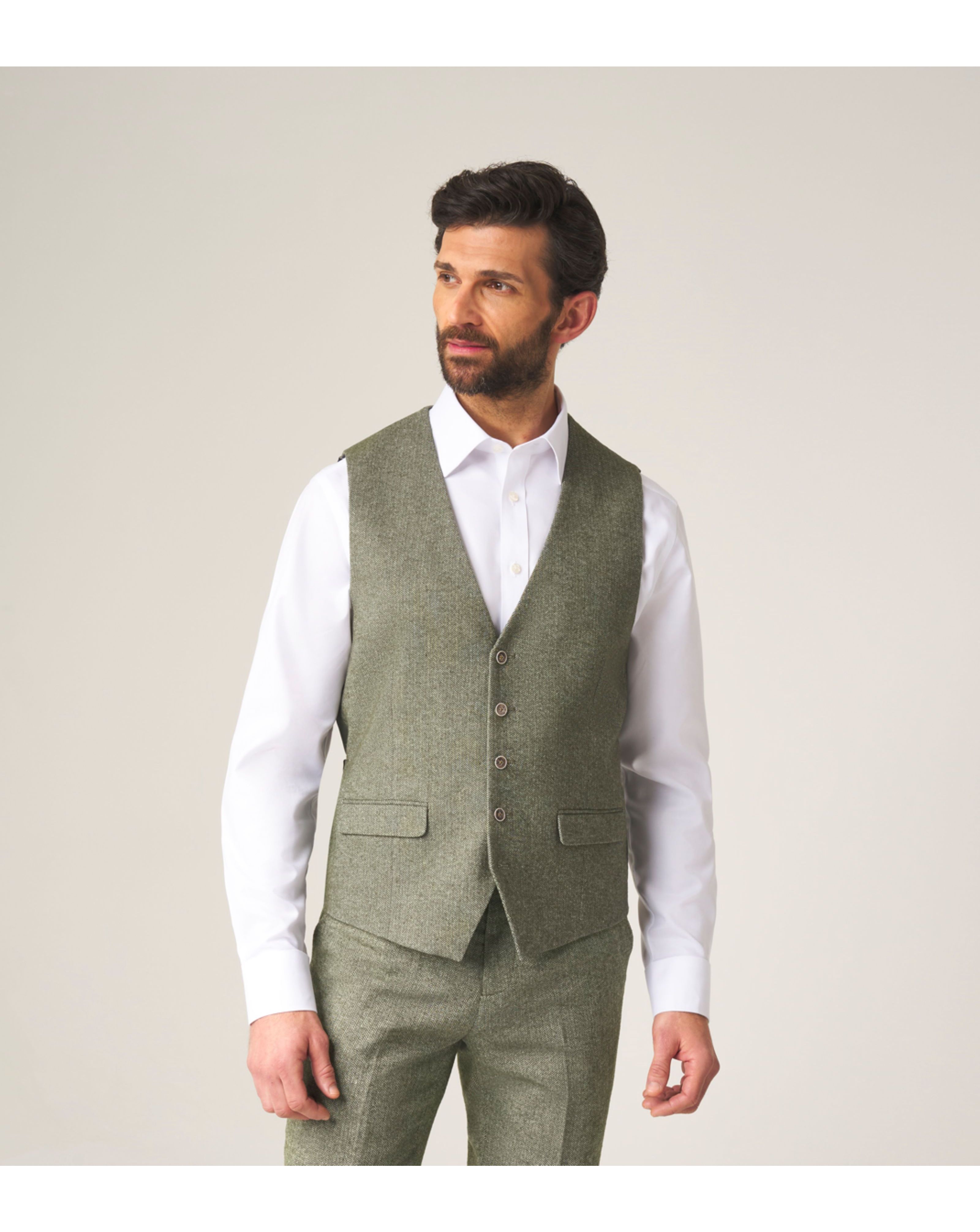 Skopes Jude Suit Waistcoat Sage