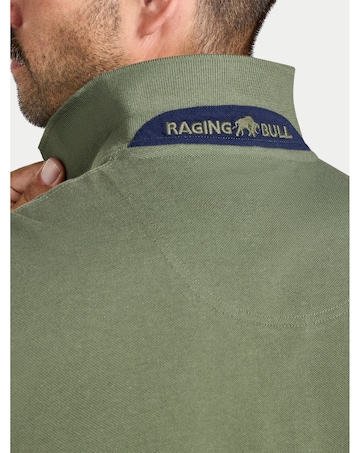 Raging Bull Classic Organic Polo Army Green