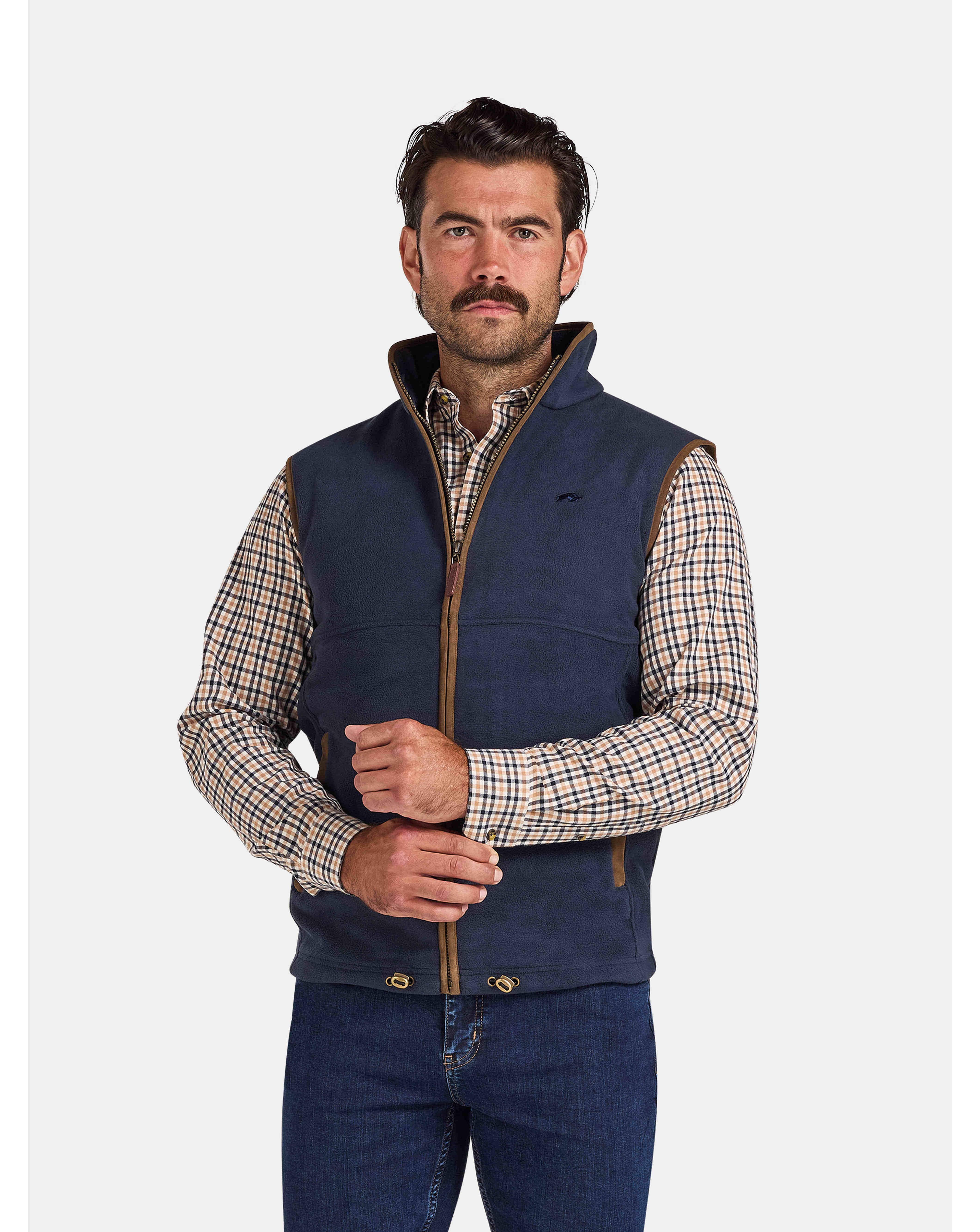 New In - Raging Bull Fleece Gilet