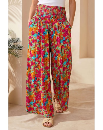 Roman Abstract Palazzo Trouser