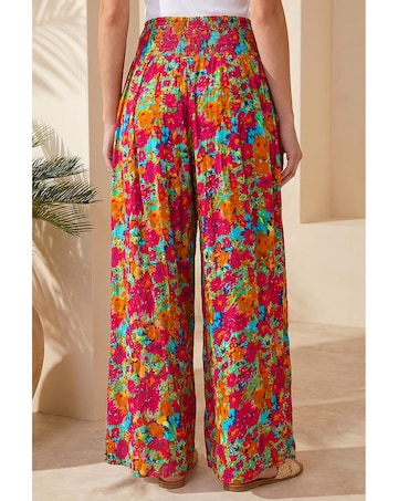 Roman Abstract Palazzo Trouser