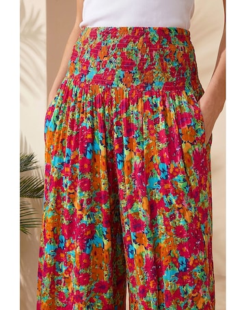 Roman Abstract Palazzo Trouser