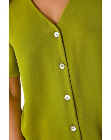 Roman Petite Button Up Blouse