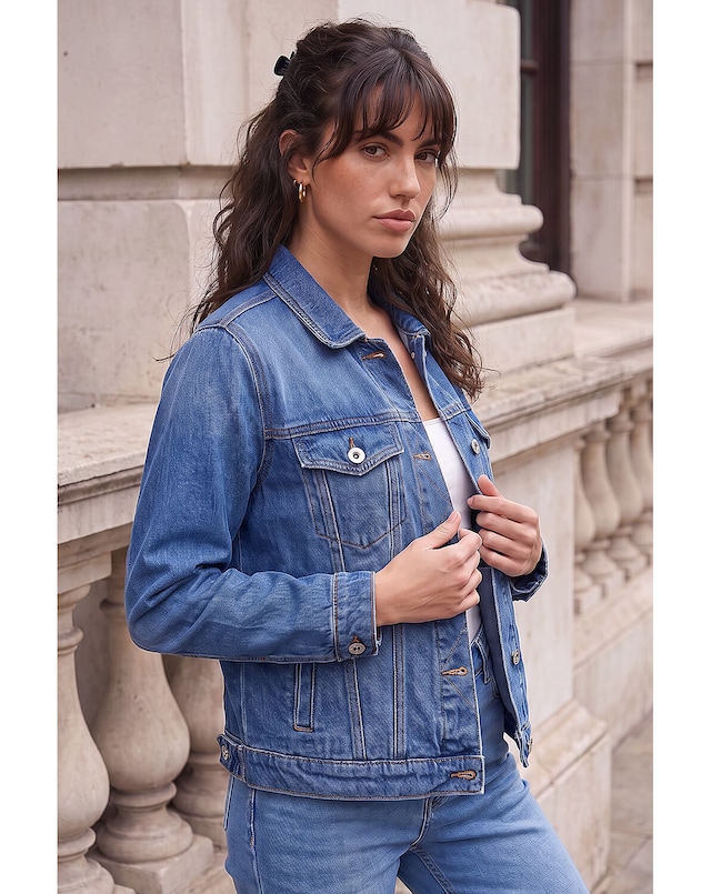 Roman Classic Cotton Denim Jacket