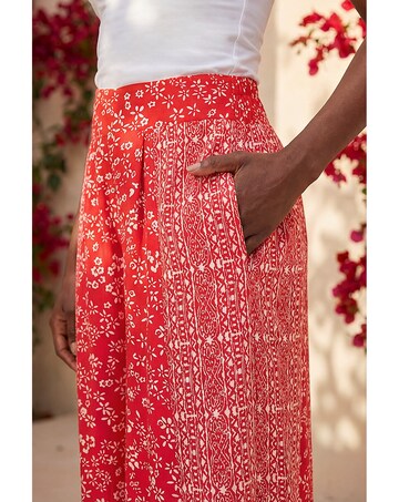 Roman Floral Border Panel Culotte