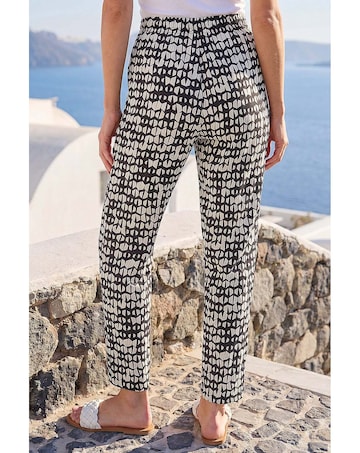 Roman Geo Print Trousers