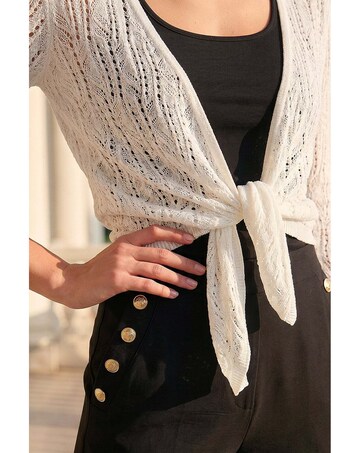 Roman Light Weight Stitch Shrug