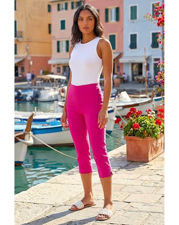 Roman Cropped Stretch Trouser