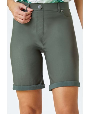 Roman Turn Up Stretch Shorts