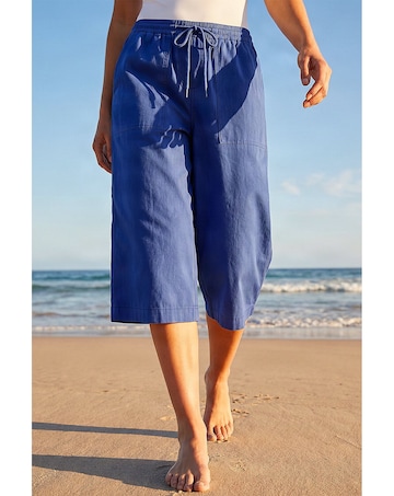 Roman Drawcord Stretch Culottes