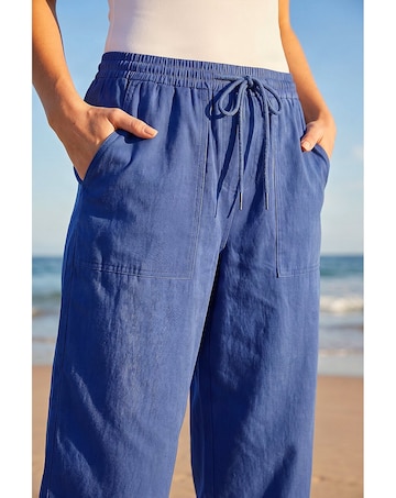 Roman Drawcord Stretch Culottes
