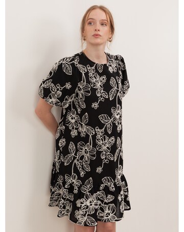 Lovedrobe Embroidered Mini Dress