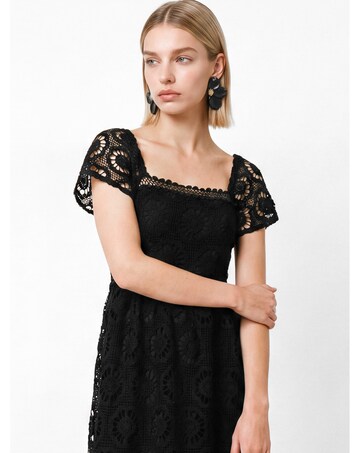 Lovedrobe Floral Lace Midaxi Dress