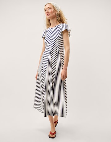 Monsoon Shola Stripe Jersey Maxi Dress
