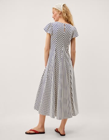 Monsoon Shola Stripe Jersey Maxi Dress