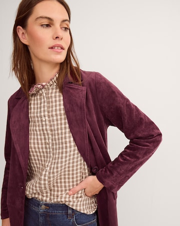 Monsoon Tove Faux Suede Coat