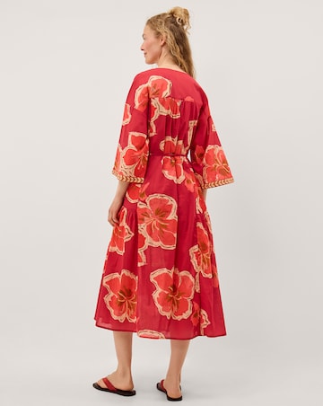 Monsoon Yasmin Floral Midi Tunic Dress