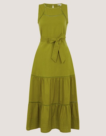 Monsoon Jen Belted Jersey Maxi Dress