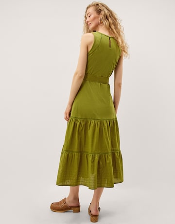 Monsoon Jen Belted Jersey Maxi Dress