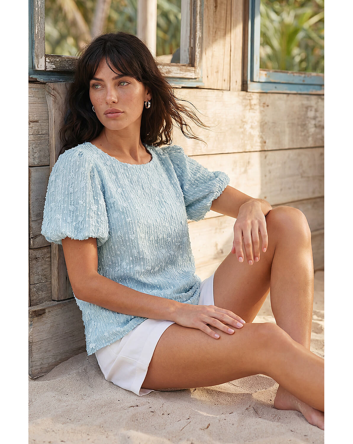 Roman Textured Stitch Top