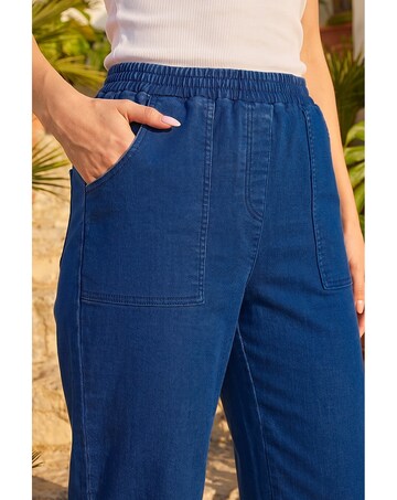 Roman Petite Stretch Denim Trousers
