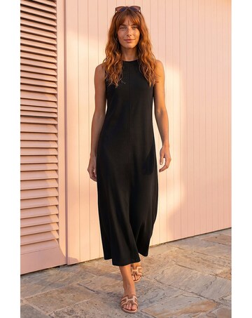 Roman Sandwash Stretch Midi Dress