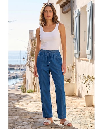 Roman Petite Seam Detail Stretch Jean