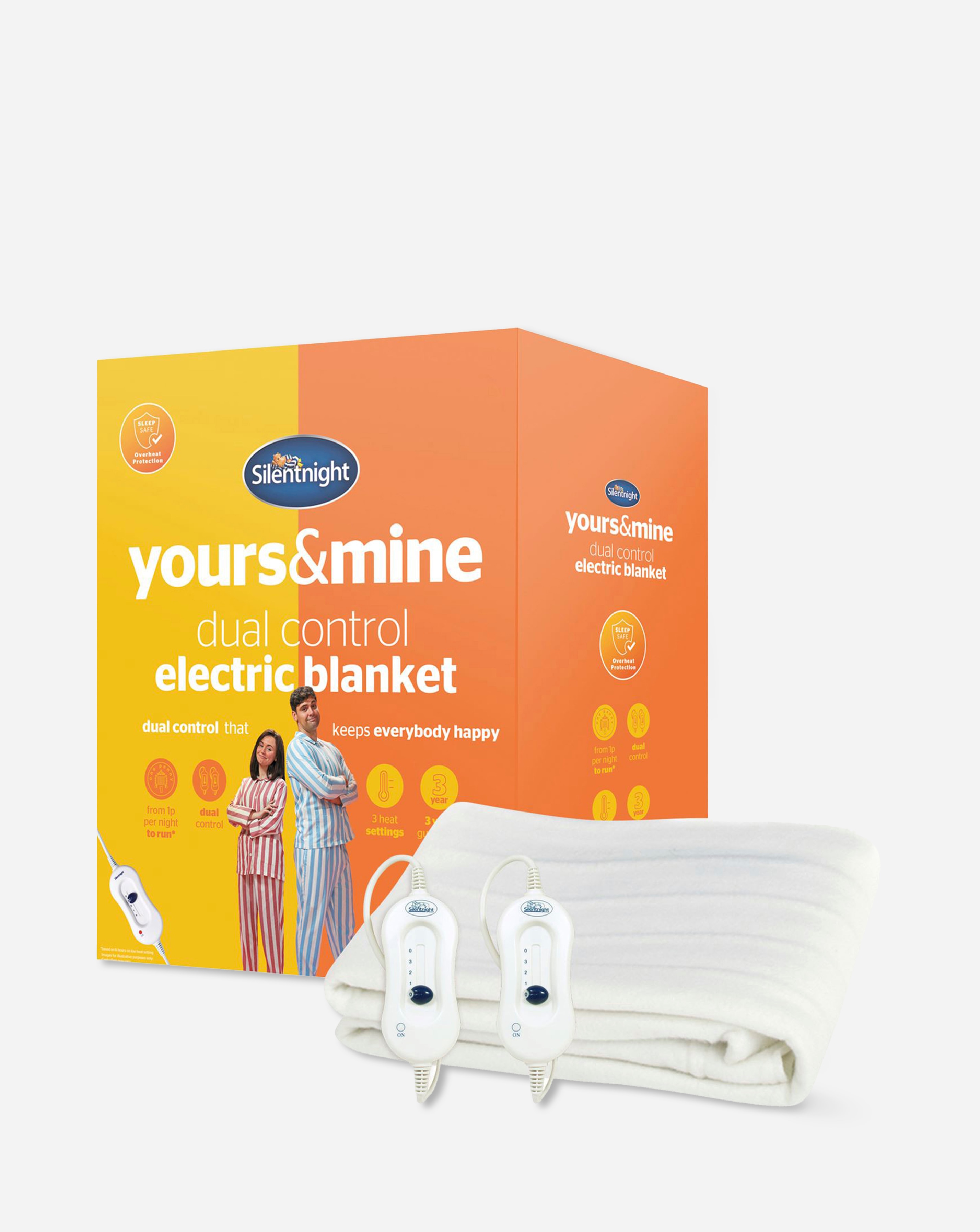 Silentnight Yours&Mine Electric Blanket