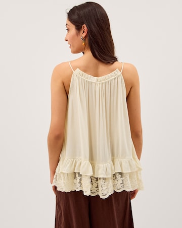 Monsoon Tessa Lace Swing Top