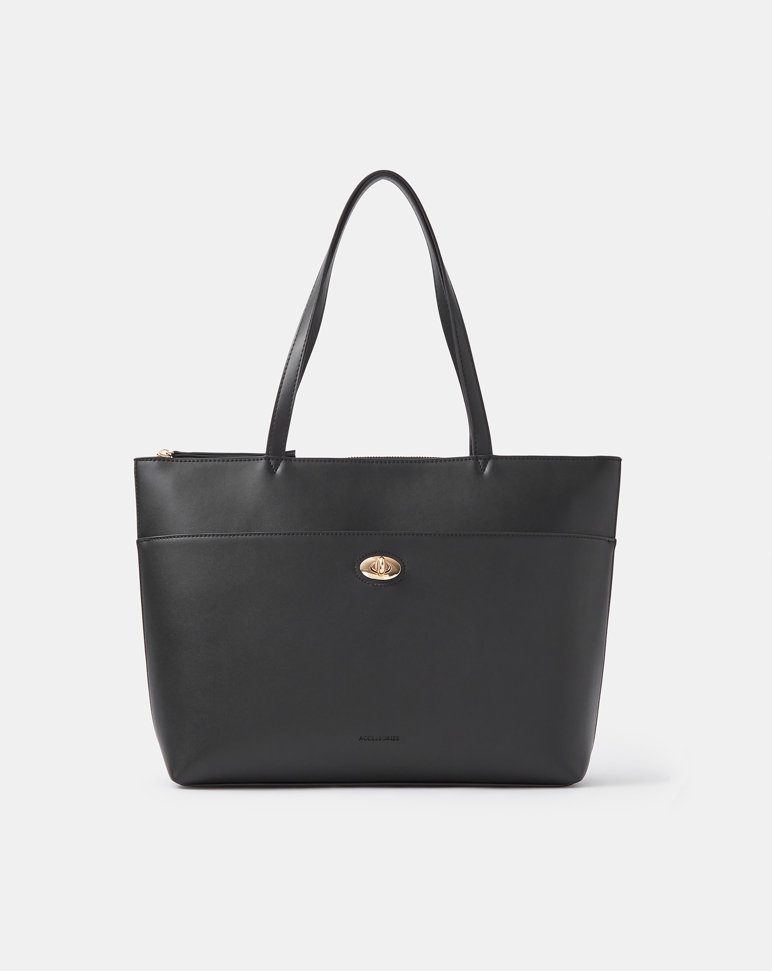 New In - Accessorize Twistlock Laptop Tote Bag