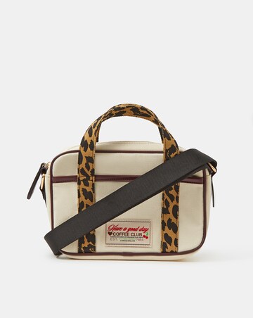 Accessorize Top Handle Canvas Crossbody Bag
