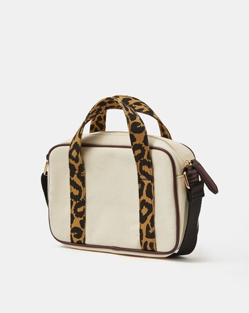 Accessorize Top Handle Canvas Crossbody Bag