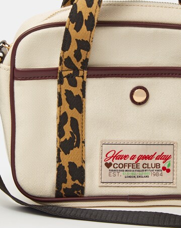 Accessorize Top Handle Canvas Crossbody Bag
