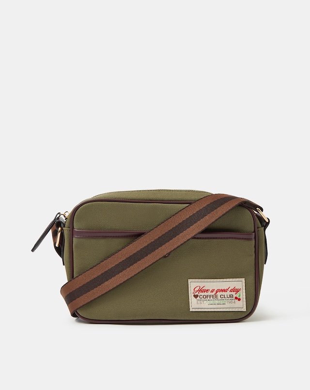 Accessorize Canvas Crossbody Bag