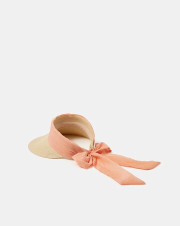 Accessorize Bow Woven Sun Visor