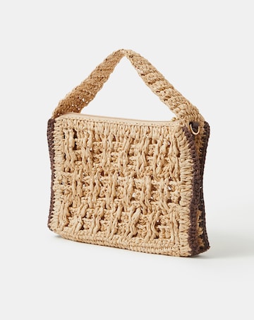 Accessorize Woven Handheld Bag