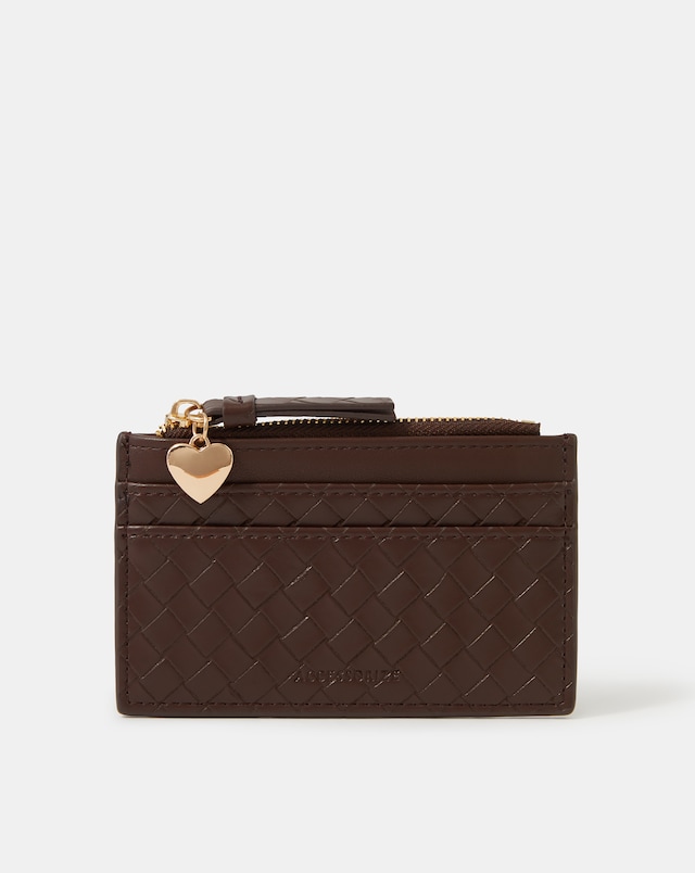 Accessorize Woven Card Holder
