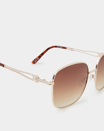 Accessorize Large Square Sunglasses