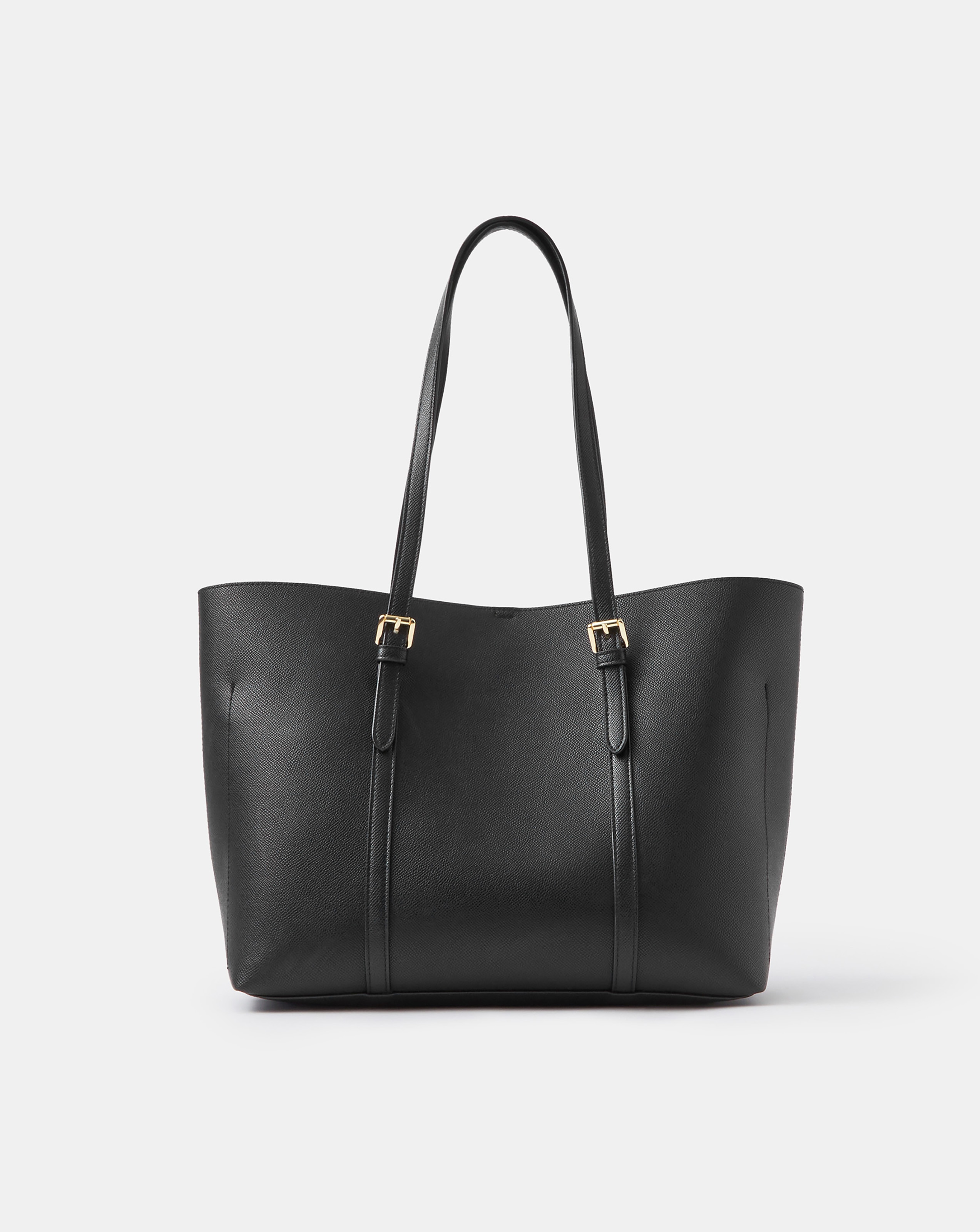 New In - Accessorize Buckle Strap Laptop Tote Bag