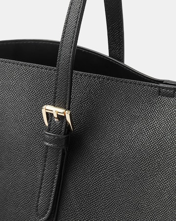 Accessorize Buckle Strap Laptop Tote Bag