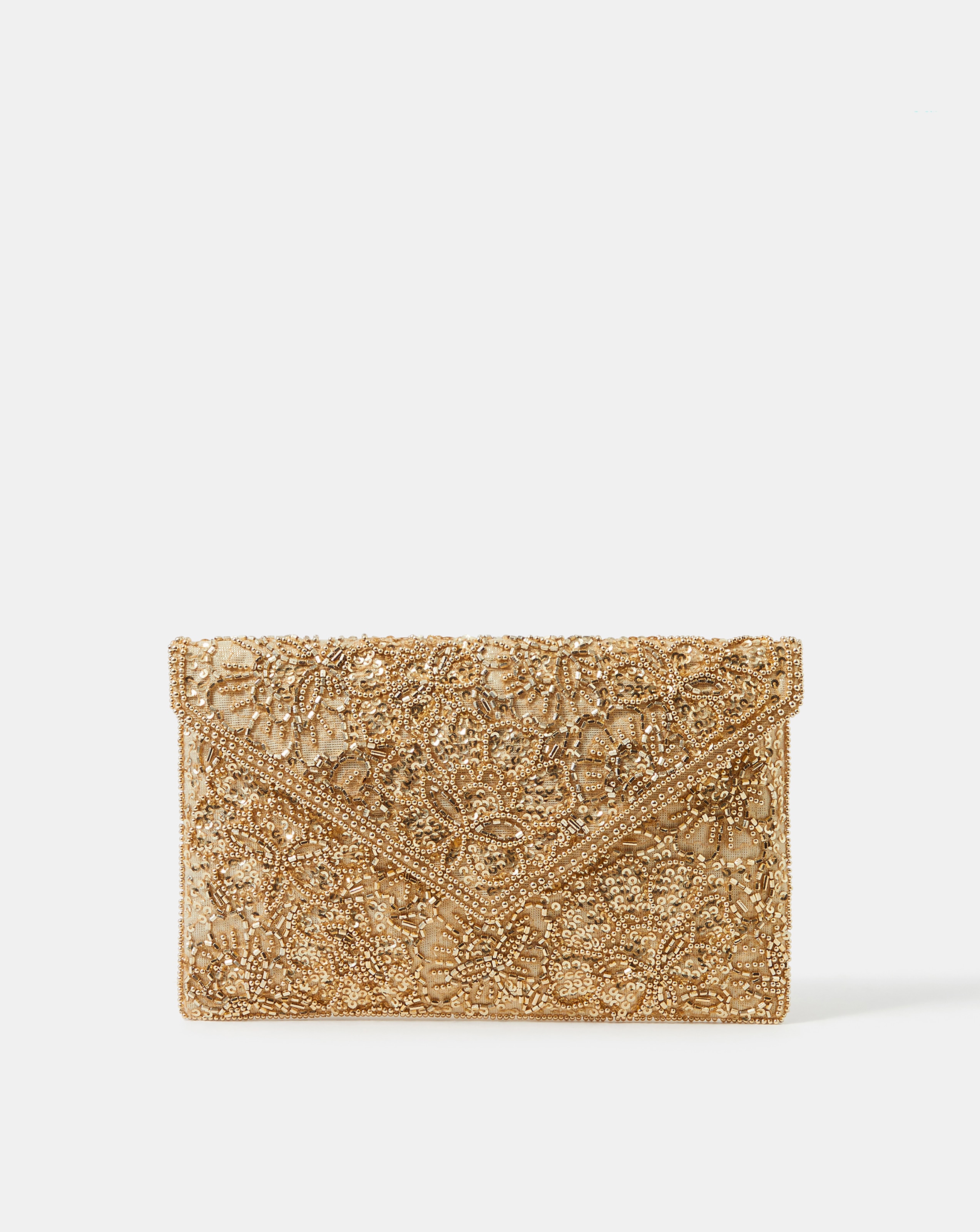New In - Accessorize Floral Embellished Bag