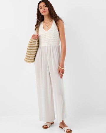 Accessorize Stripe Raffia Shoulder Bag