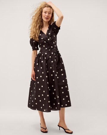 Monsoon Amara Belted Midi Dress