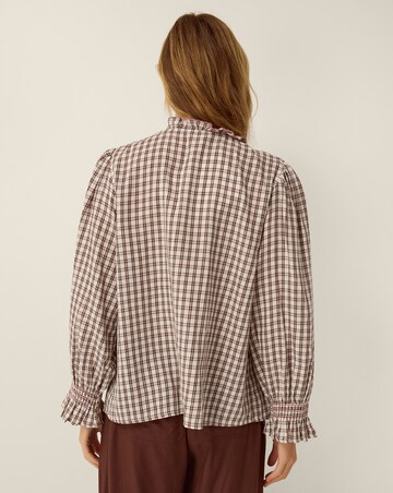Monsoon Marlo Check Blouse