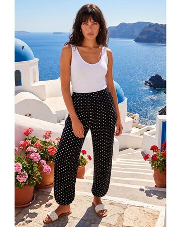 Roman Polka Dot Balloon Trouser