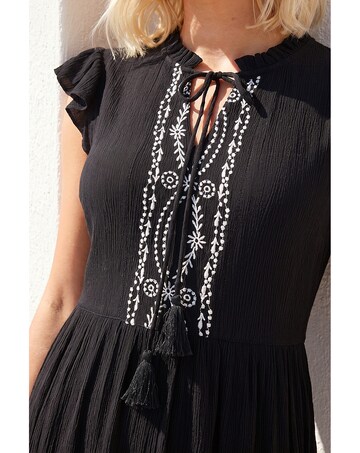 Roman Petite Embroidered Dress