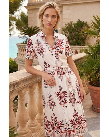 Roman Baroque Shirt Dress