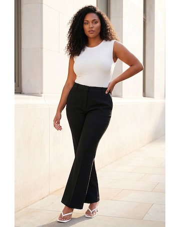 Roman Curve Full Length Bootcut Trouser