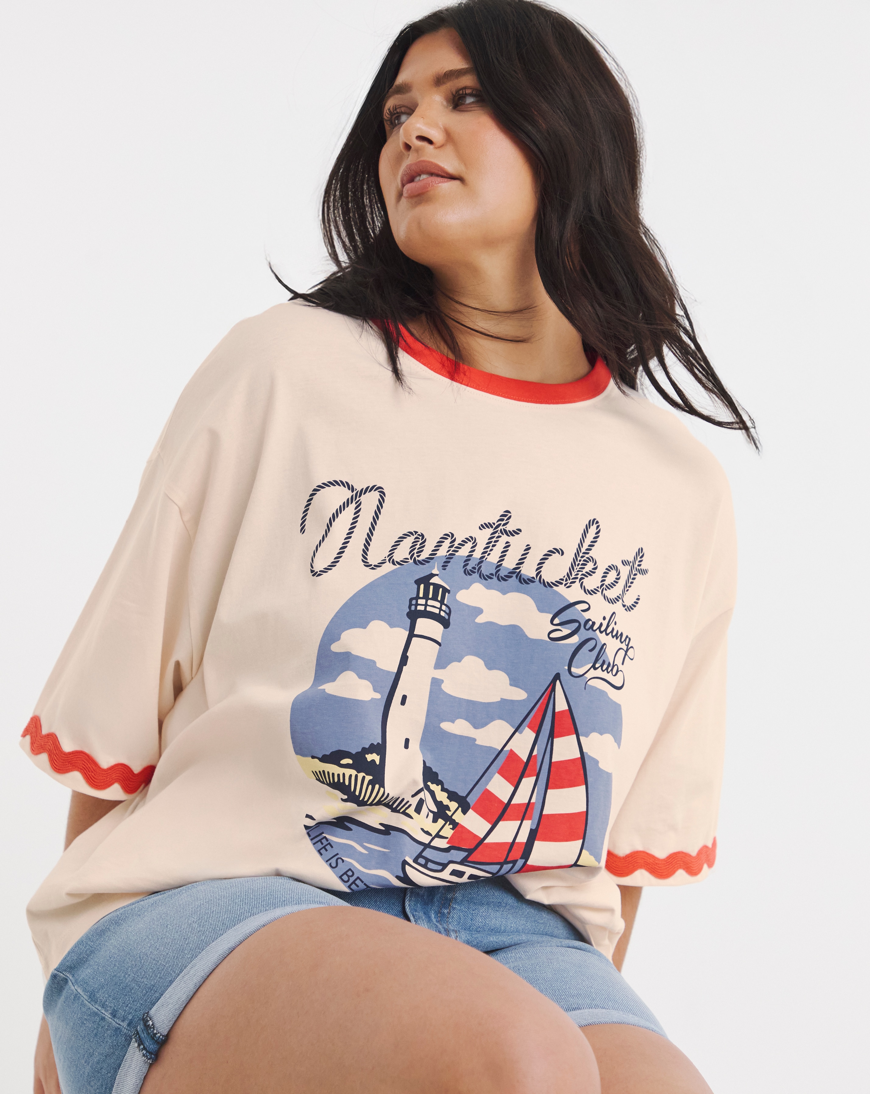 Nantucket Sailing Club Graphic T-Shirt